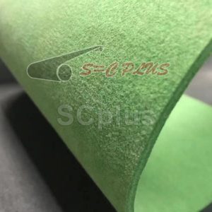 Double-side Thickness 4.0mm Bright Green Felt Conveyor Belt