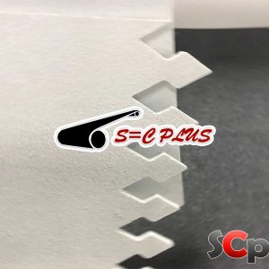 Diamond Splice Meets White Felt Belt Thickness 4.0mm